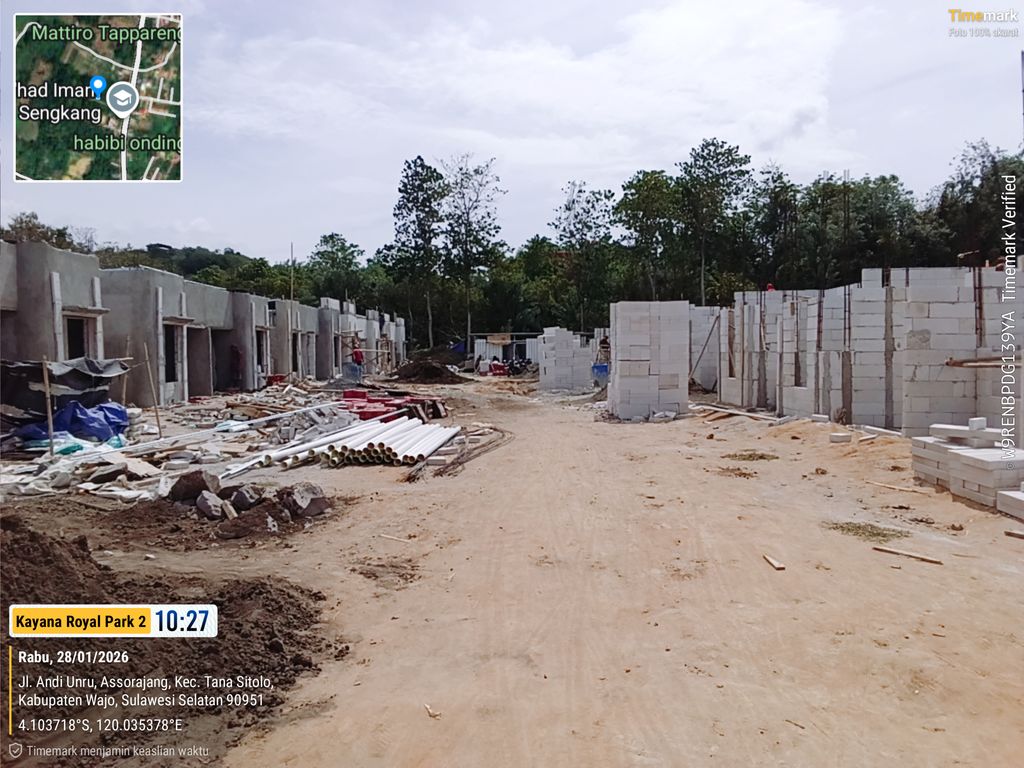 foto posisi tengah perumahan KAYANA ROYAL PARK 2