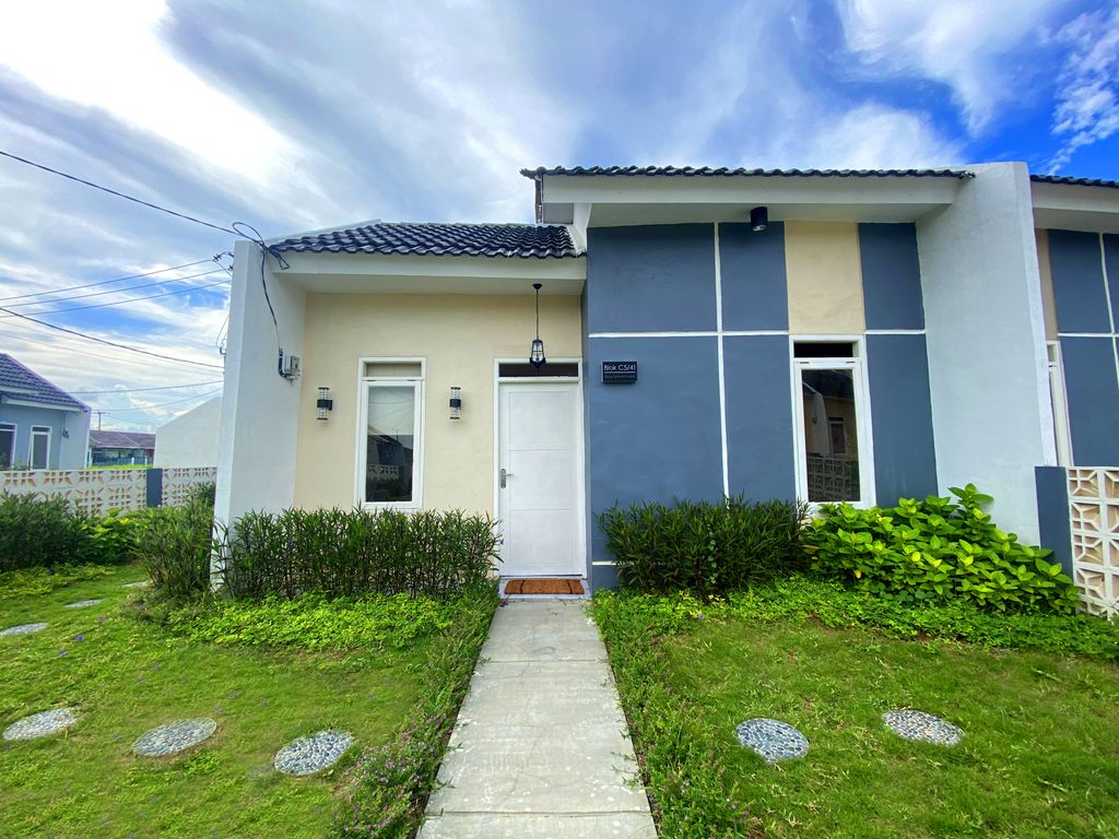 foto tampak rumah tipe 22/60 perumahan GRIYA SRIMAHI INDAH