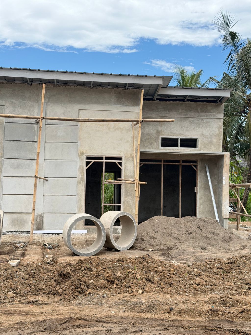 foto contoh rumah perumahan DELINSA TAMAN SITU MUSTIKA CLUSTER 2
