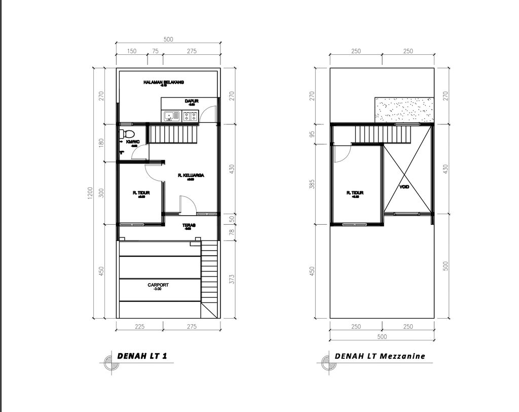 foto denah rumah tipe 36 Compact (3 kamar) (307) perumahan Bukit Sukanagara Resort