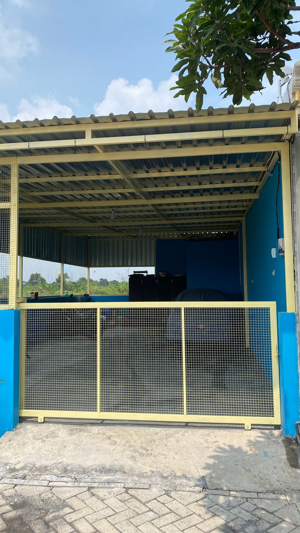 foto tampak rumah tipe 36 / 72 perumahan Puri Asta Kencana