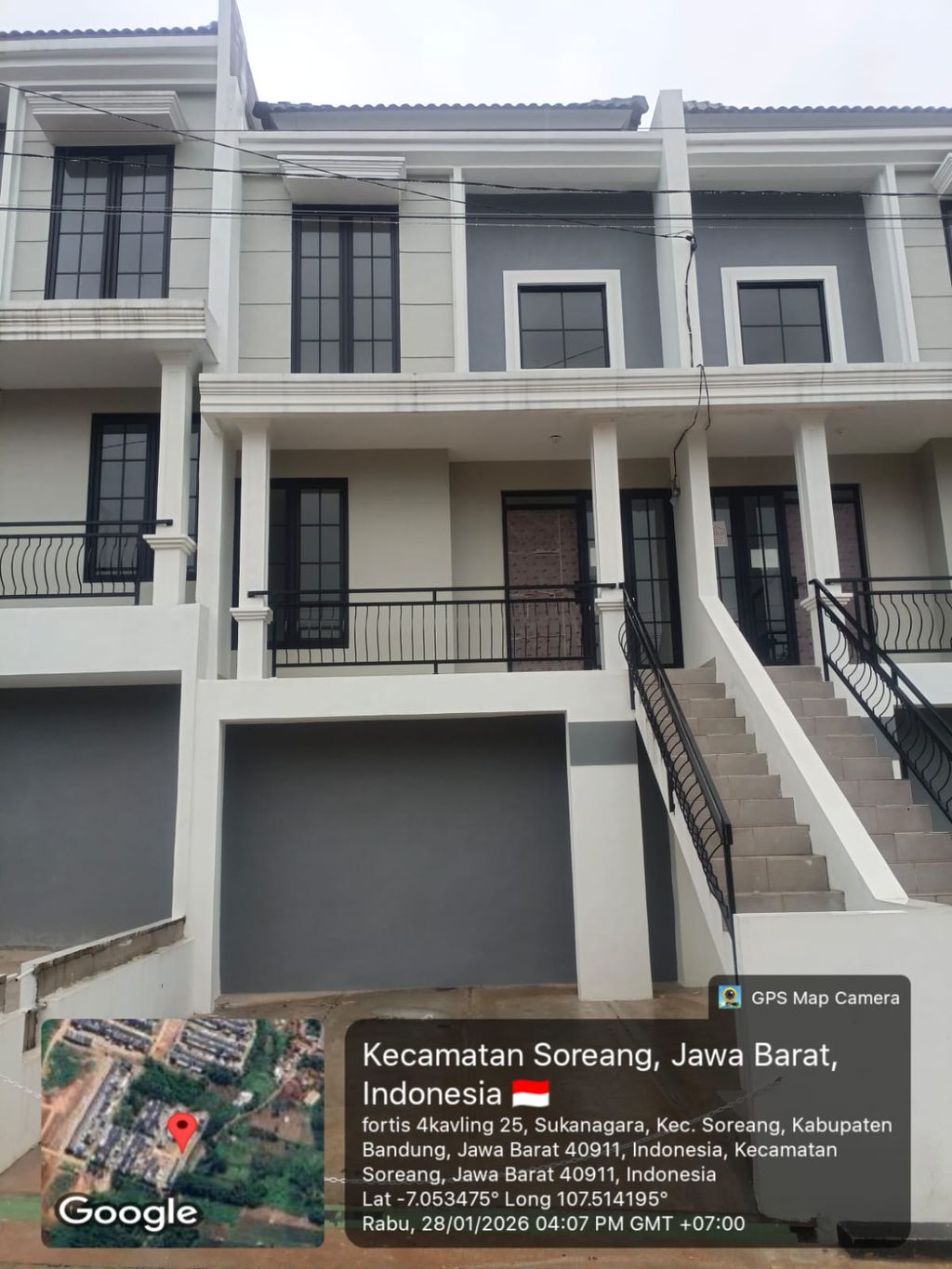 foto tampak rumah tipe 36 Compact (3 kamar) (307) perumahan Bukit Sukanagara Resort