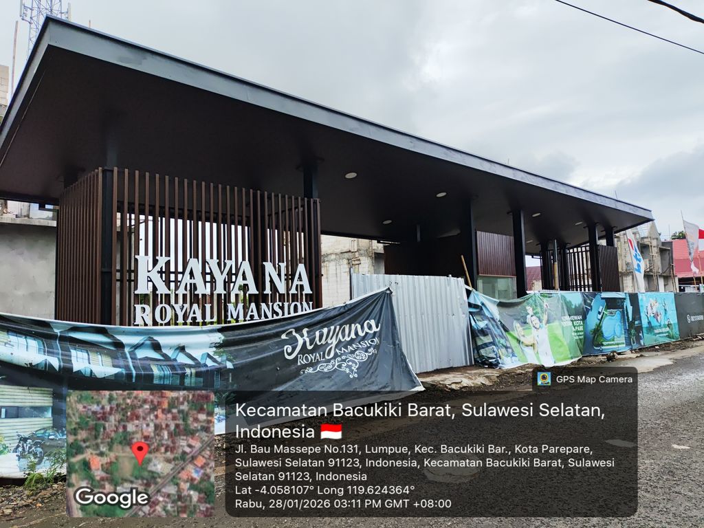 foto gerbang perumahan KAYANA ROYAL MANSION PAREPARE