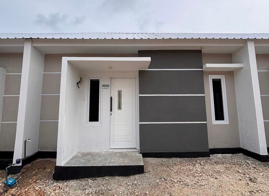 foto tampak rumah tipe 36 perumahan Griya Maryadat