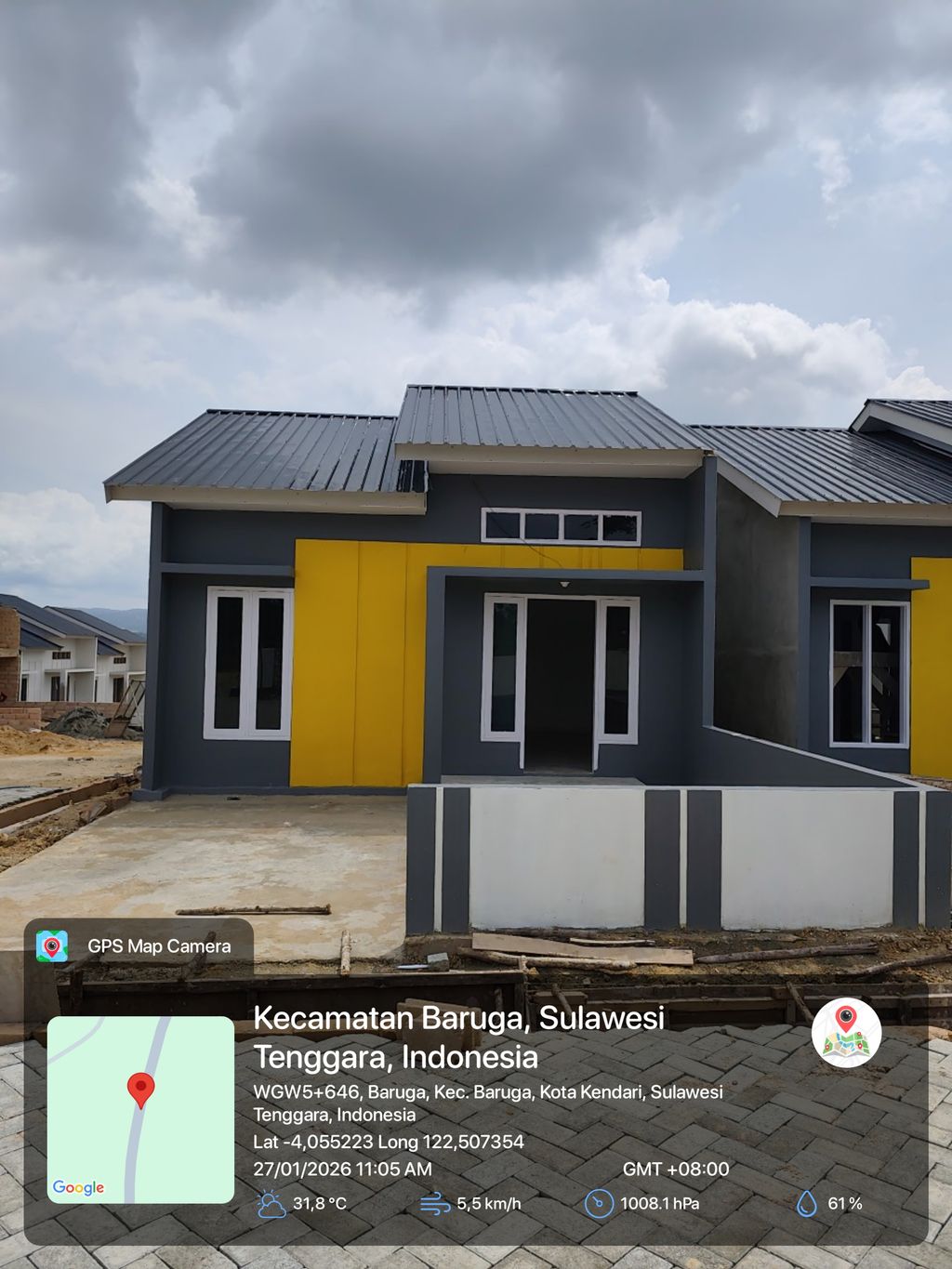 foto contoh rumah perumahan HALUOLEO GARDEN 8