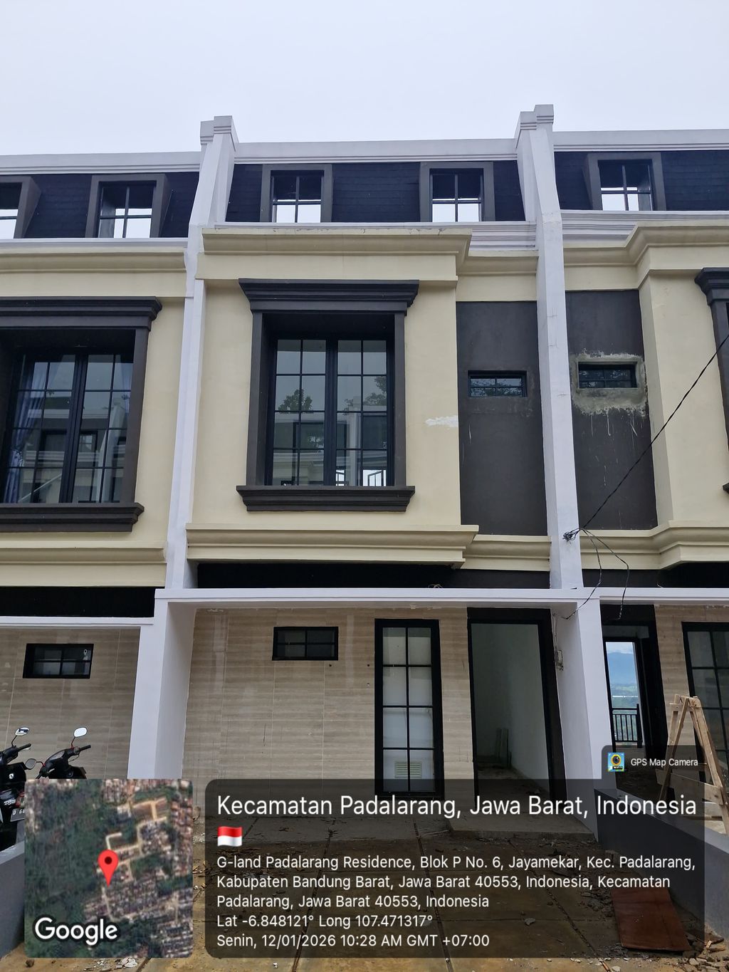 foto tampak rumah tipe 45 Compact Platinum Cozy Level (3 KT) (504) perumahan G-Land Padalarang Residence 2 Tahap 2