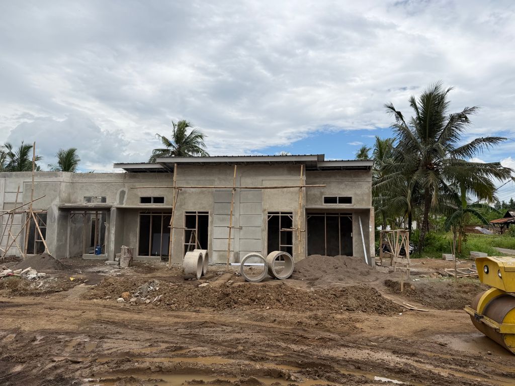 foto posisi tengah perumahan DELINSA TAMAN SITU MUSTIKA CLUSTER 3