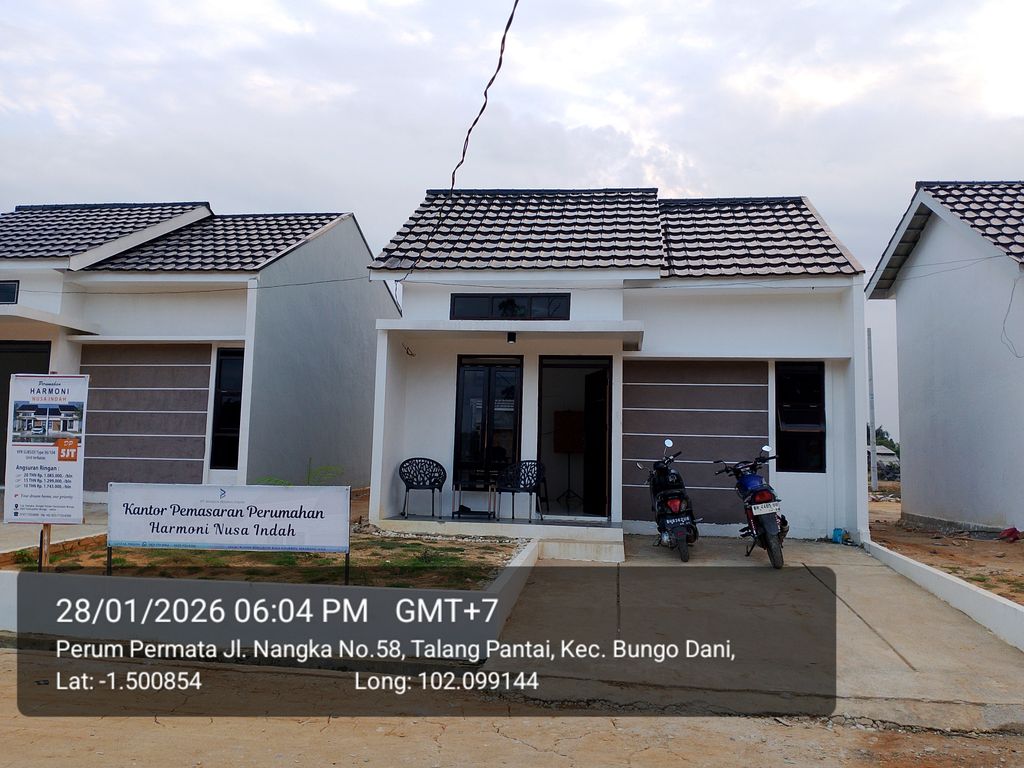 foto contoh rumah perumahan HARMONI NUSA INDAH