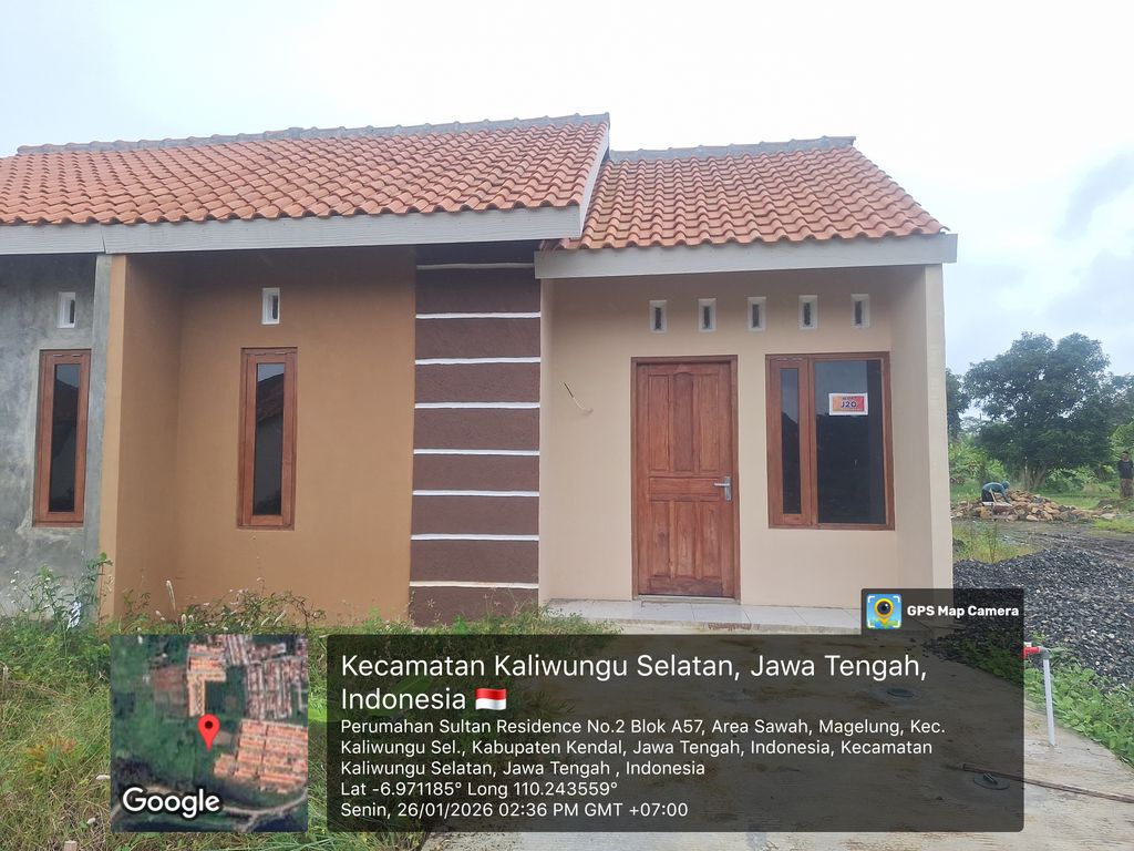 foto tampak rumah tipe RUMAH SUBSIDI perumahan PLANTARAN RESIDENCE