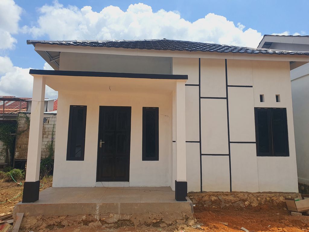 foto tampak rumah tipe Blok A perumahan PERUMAHAN MIKAIL ANNAZLI ARRAYAN 2