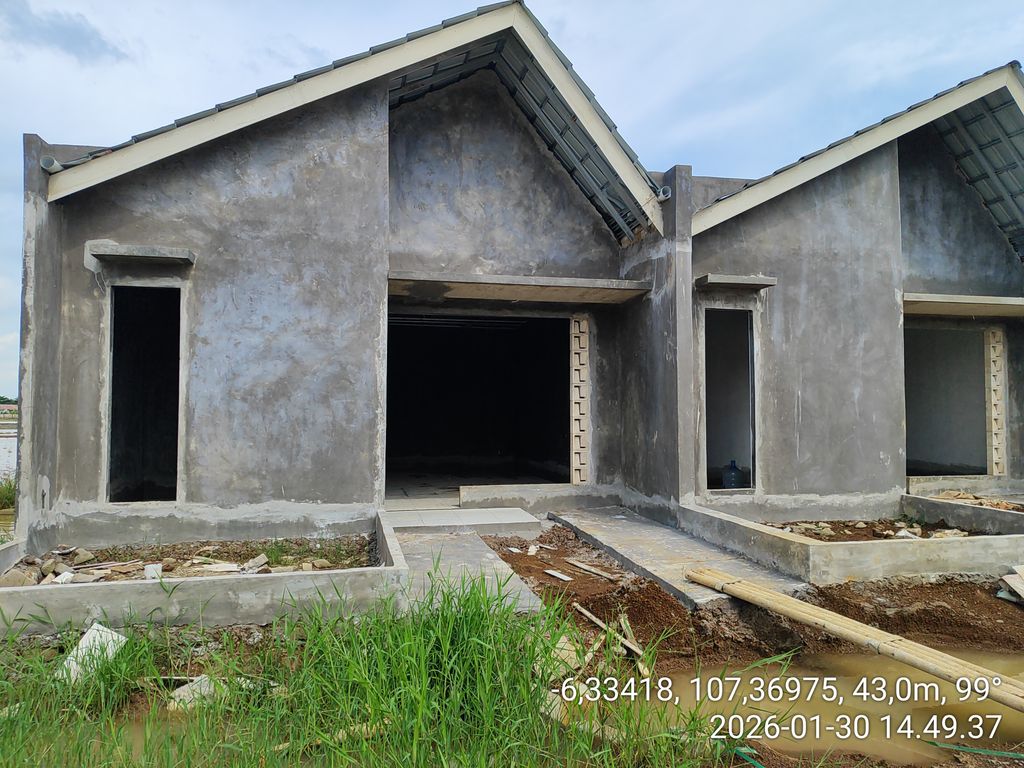 foto contoh rumah perumahan Mulya Permata Residence