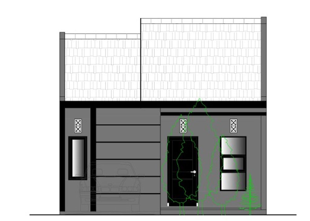 foto tampak rumah tipe Mawar 30 perumahan KHARISMA REGENCY 2