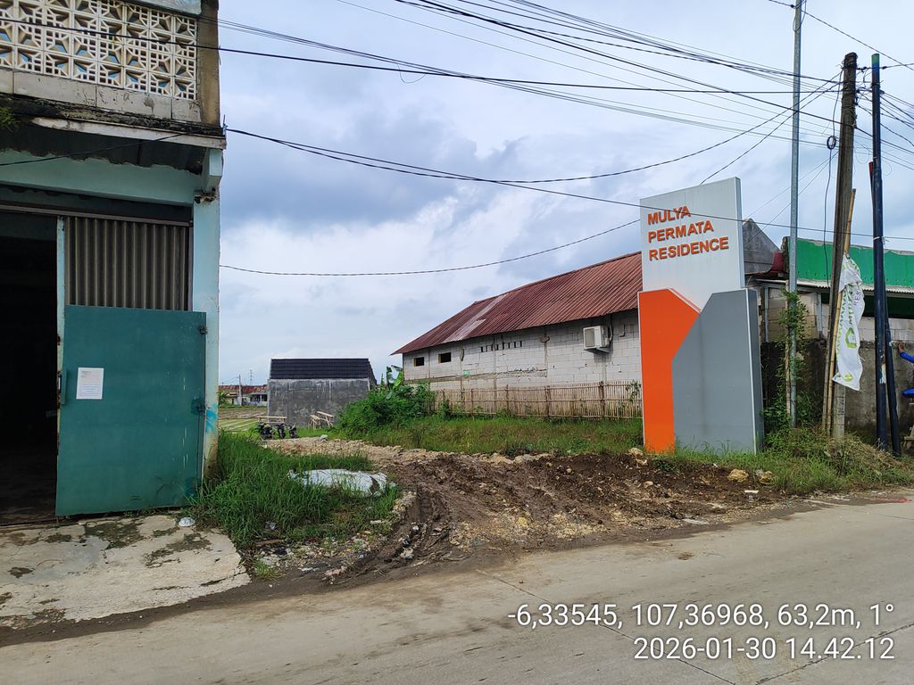 foto gerbang perumahan Mulya Permata Residence