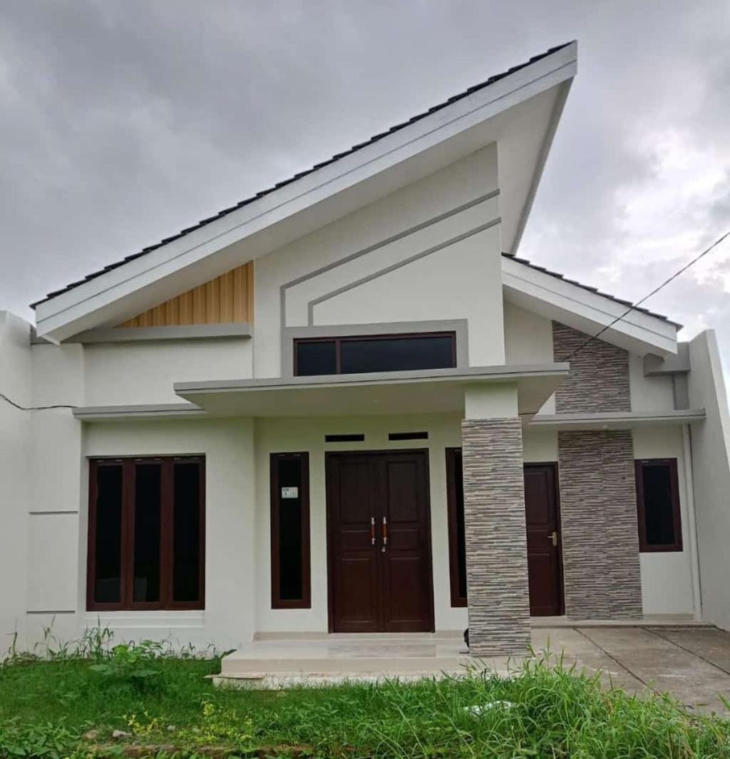 foto tampak rumah tipe PHLQ perumahan PERMATA HIJAU LESTARI