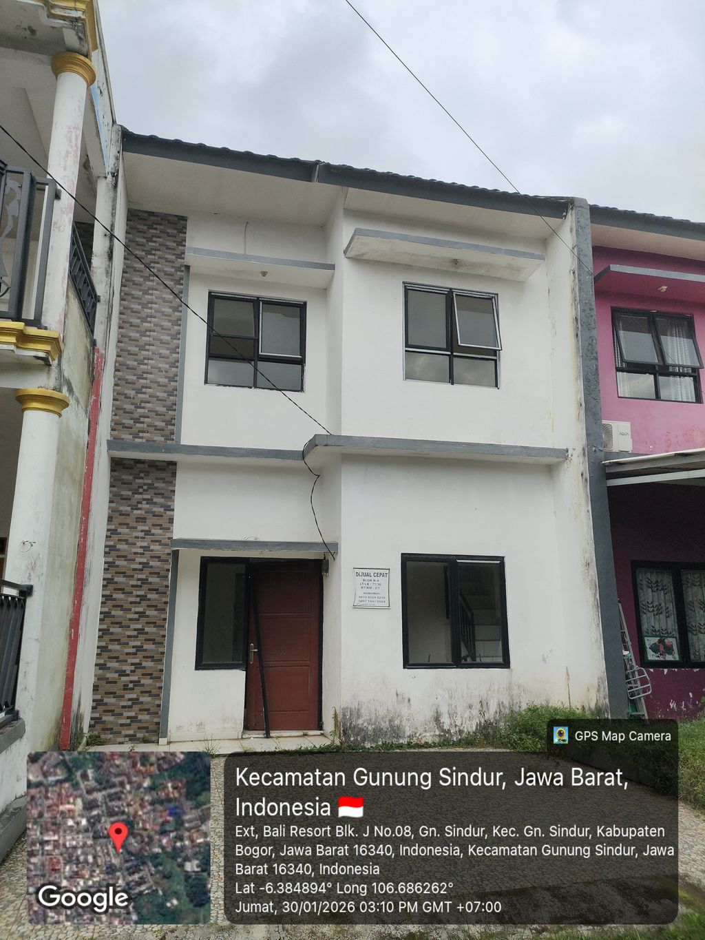 foto posisi tengah perumahan KAISAR SERPONG