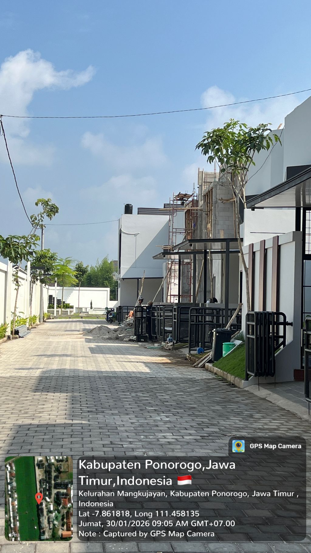 foto posisi tengah perumahan Dreamville Land-Cluster Arden House