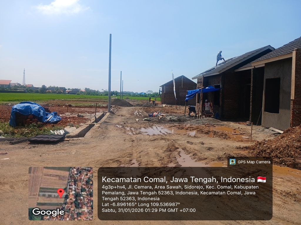 foto contoh rumah perumahan PANDAWA ASRI 3