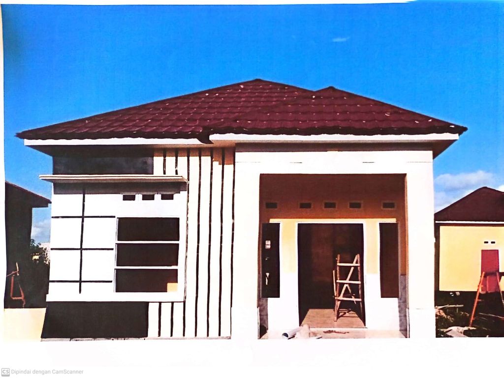 foto denah rumah tipe 36 perumahan GRIYA CHALIN BINA KARYA