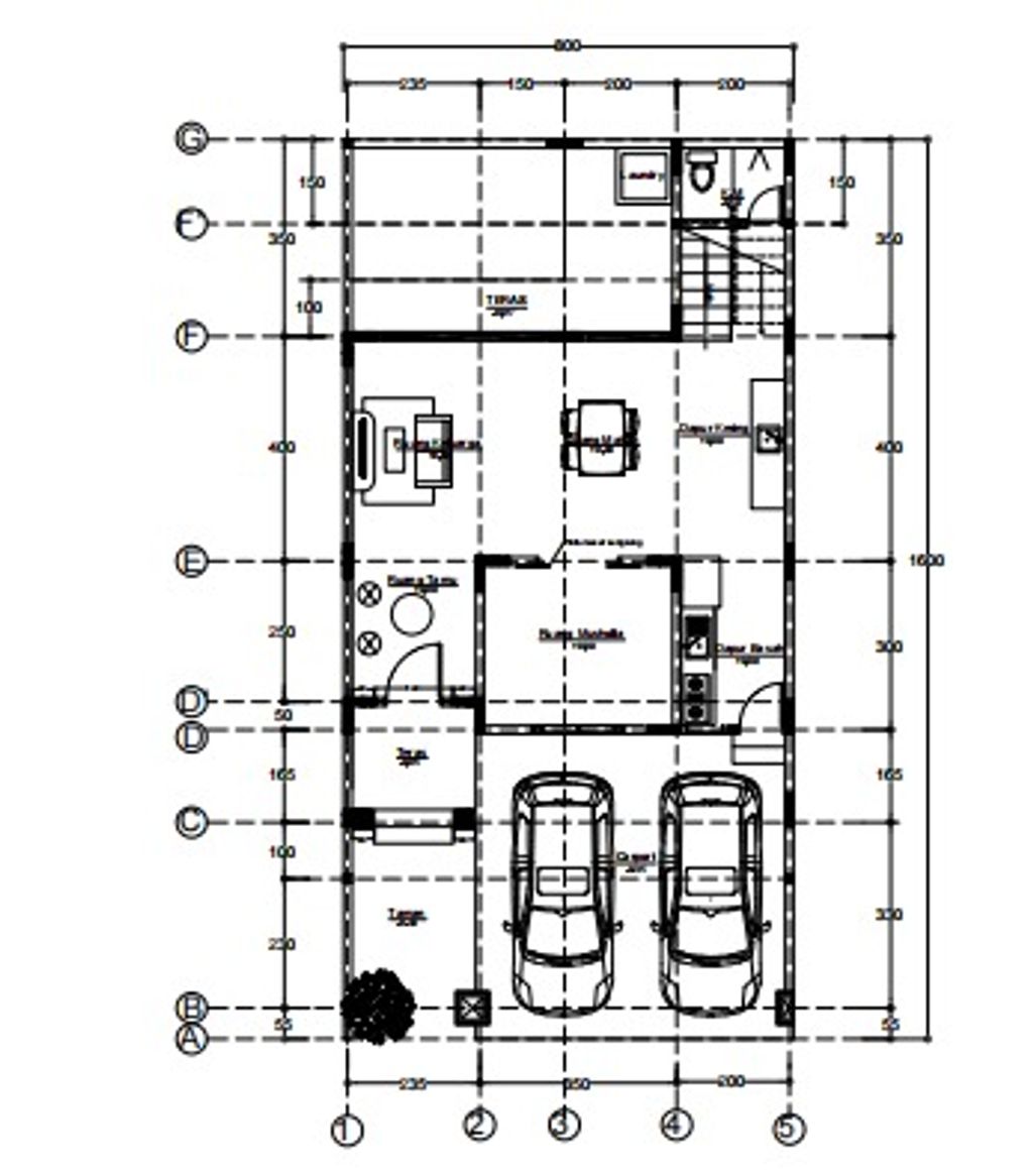foto denah rumah tipe 131/148,98 perumahan CLUSTER VILLAGIO
