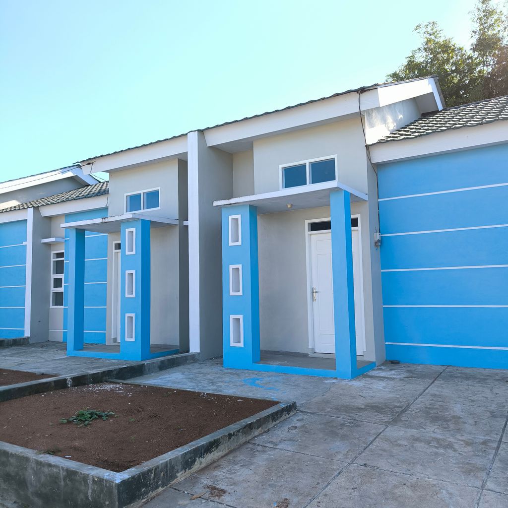 foto tampak rumah tipe 45 perumahan BUMI FINDARI MAS 2 TAHAP 2