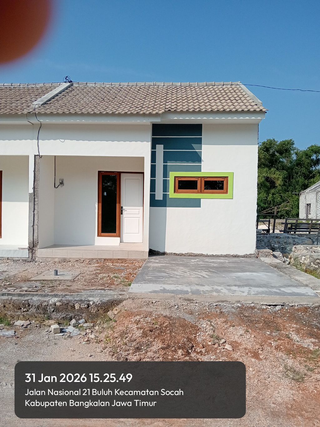 foto posisi tengah perumahan perumahan suryaland Blok C tahap 2