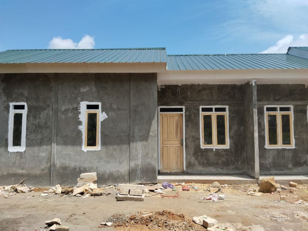 foto contoh rumah perumahan BUMI PUNDI MAS 1