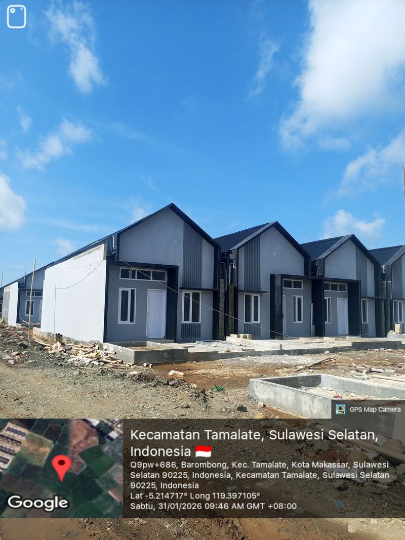 foto posisi tengah perumahan PERUMAHAN ZAMZAM LAND MAKASSAR