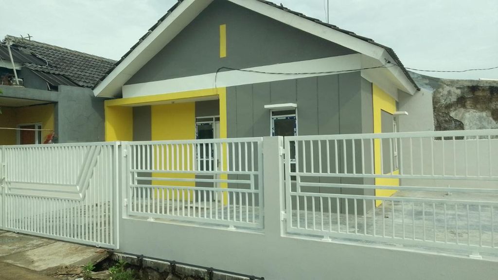 foto tampak rumah tipe 36/95 314.758.400 SCANDINAVIAN perumahan PERMATA PURI HARMONI 2 TAHAP 3