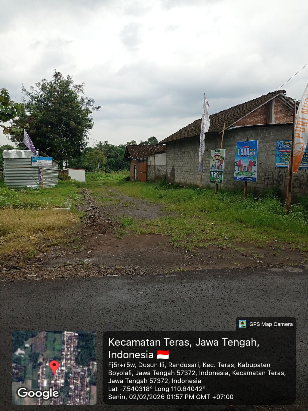 foto gerbang perumahan PURI NUSA INDAH