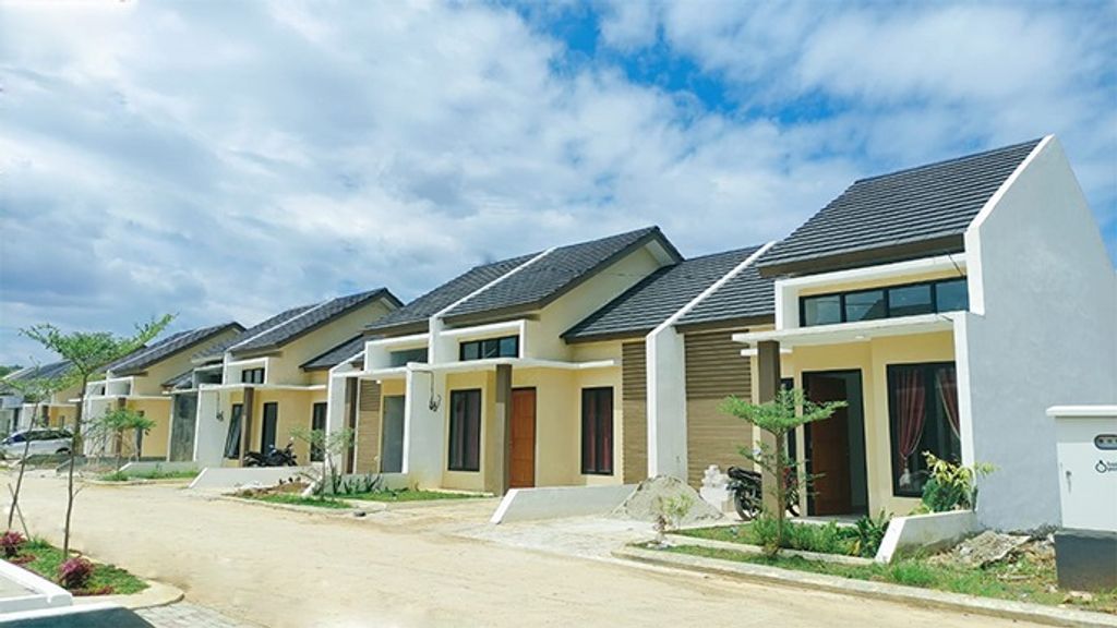 foto tampak rumah tipe 1 Lantai Klasik 2 perumahan Cibinong Raya Residence