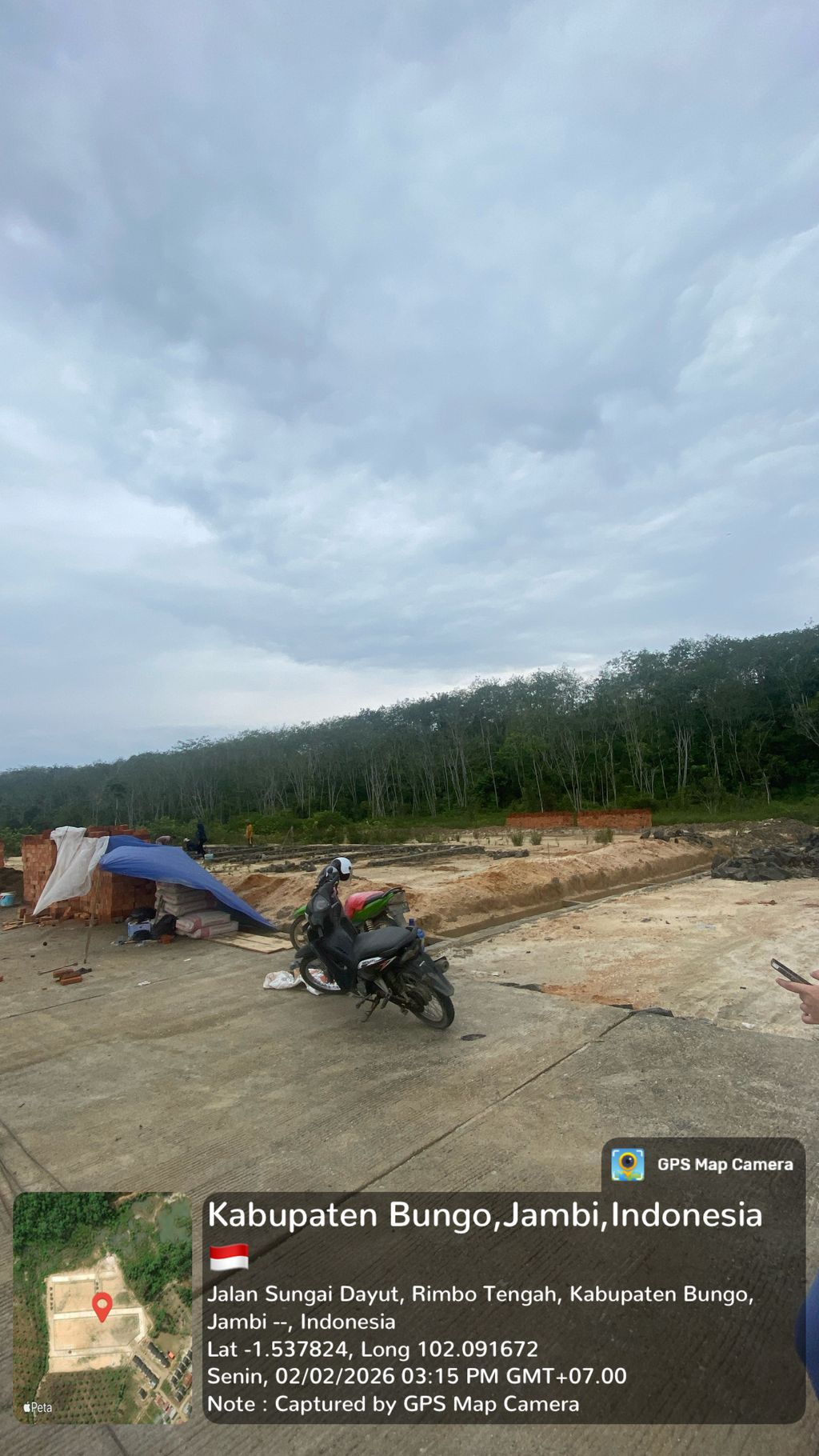 foto posisi tengah perumahan AL KAUTSAR RESIDENCE 4