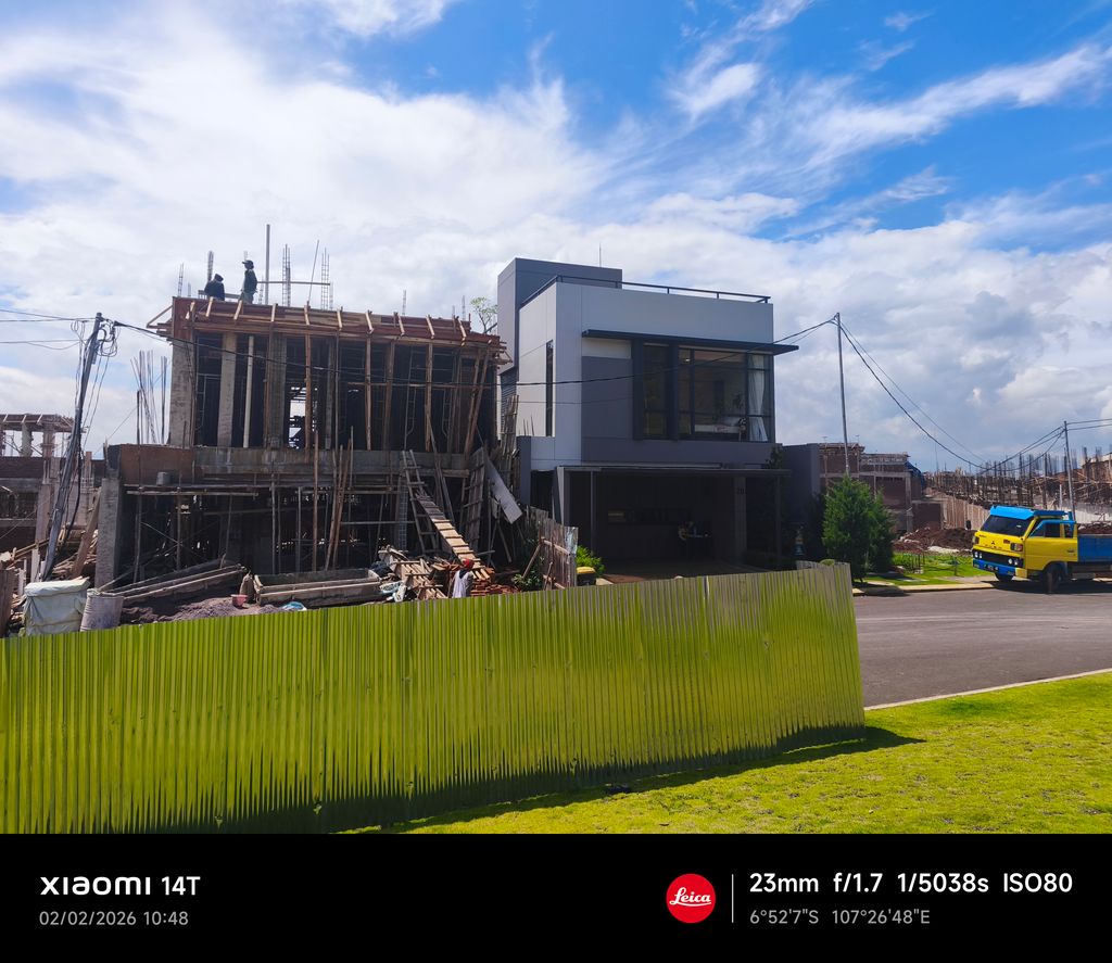 foto contoh rumah perumahan Tatar Surawisesa KBP