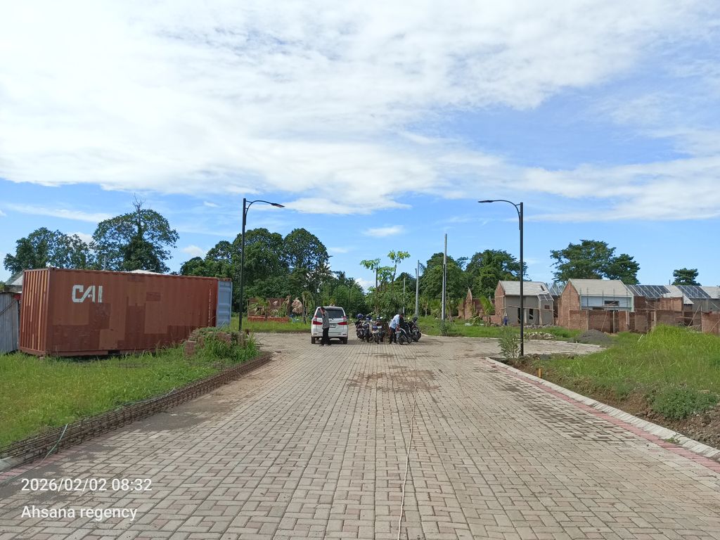 foto posisi tengah perumahan AHSANA REGENCY