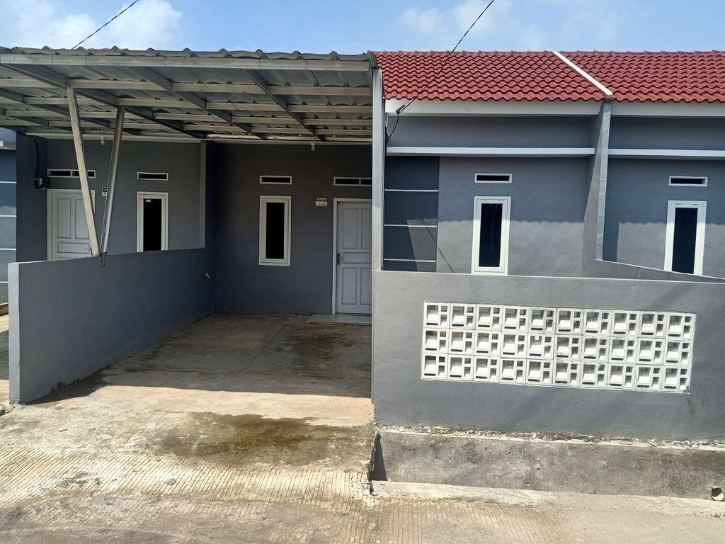 foto tampak rumah tipe 30/60 perumahan Dhita Residence 2