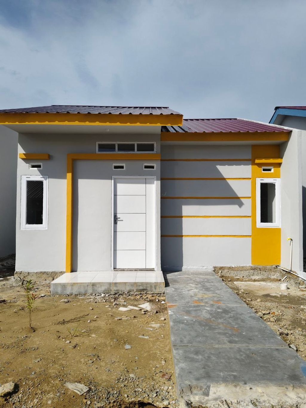 foto tampak rumah tipe 36/114 perumahan PERUMAHAN MAHAKAM GRANDE