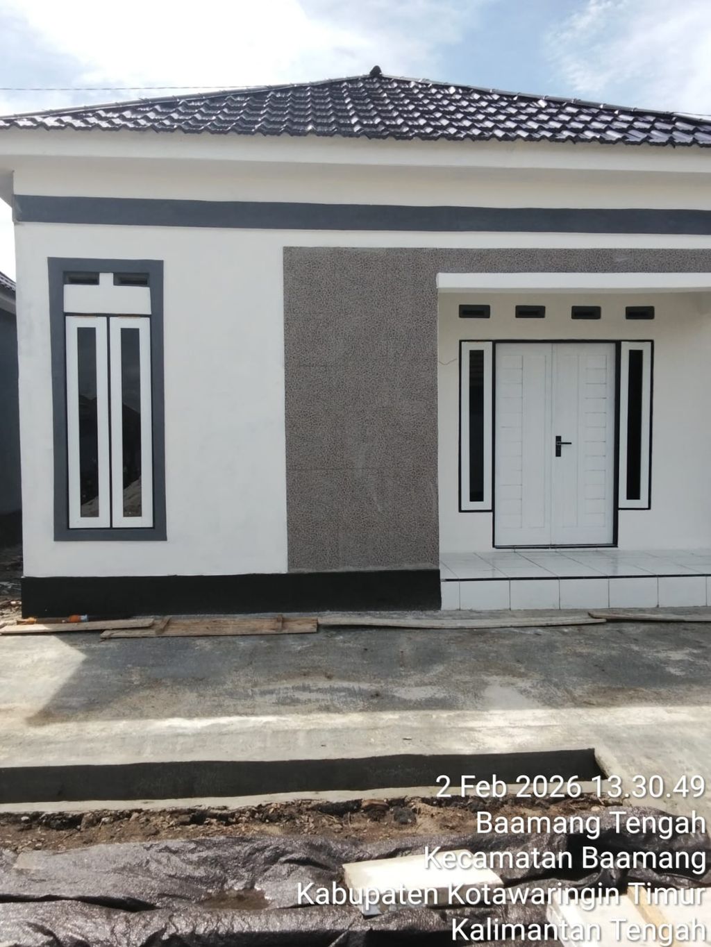 foto tampak rumah tipe 36 perumahan GRAHA INDAH PERKASA