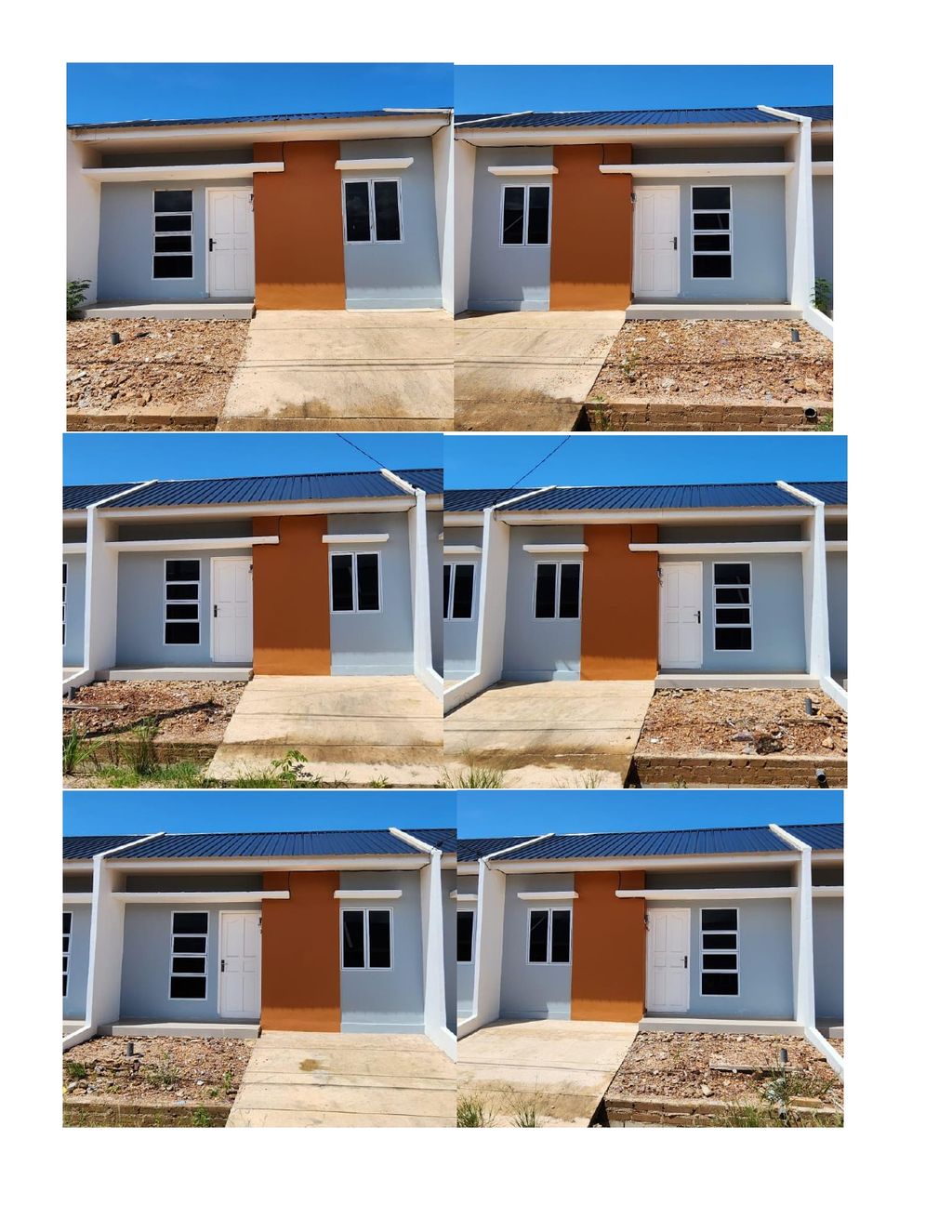 foto tampak rumah tipe 30 perumahan Ricci Hill