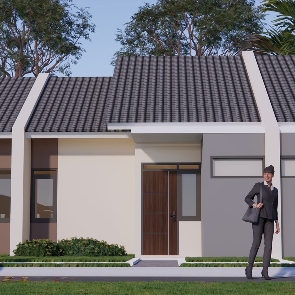 foto contoh rumah perumahan Panorama Asri Cidahu