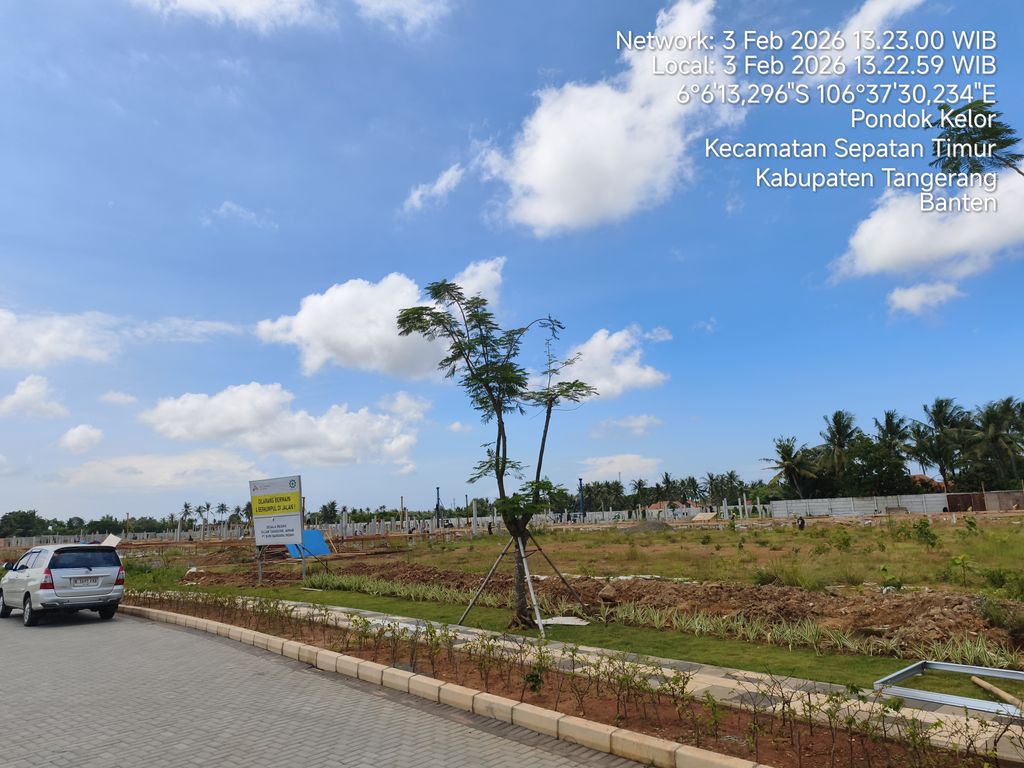 foto posisi tengah perumahan Allurea