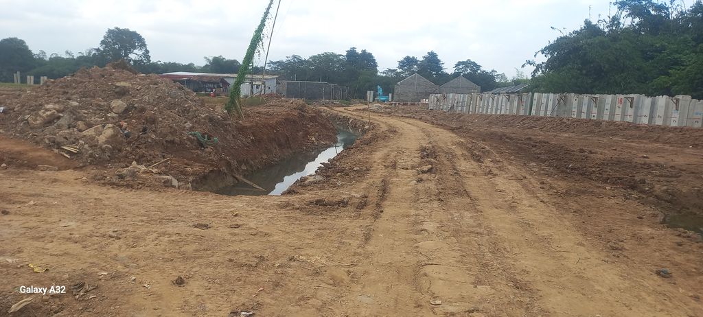 foto posisi tengah perumahan Mahkota Estate Cibunar Tahap 2