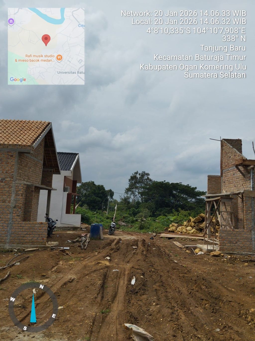 foto posisi tengah perumahan TANJUNG JAYA