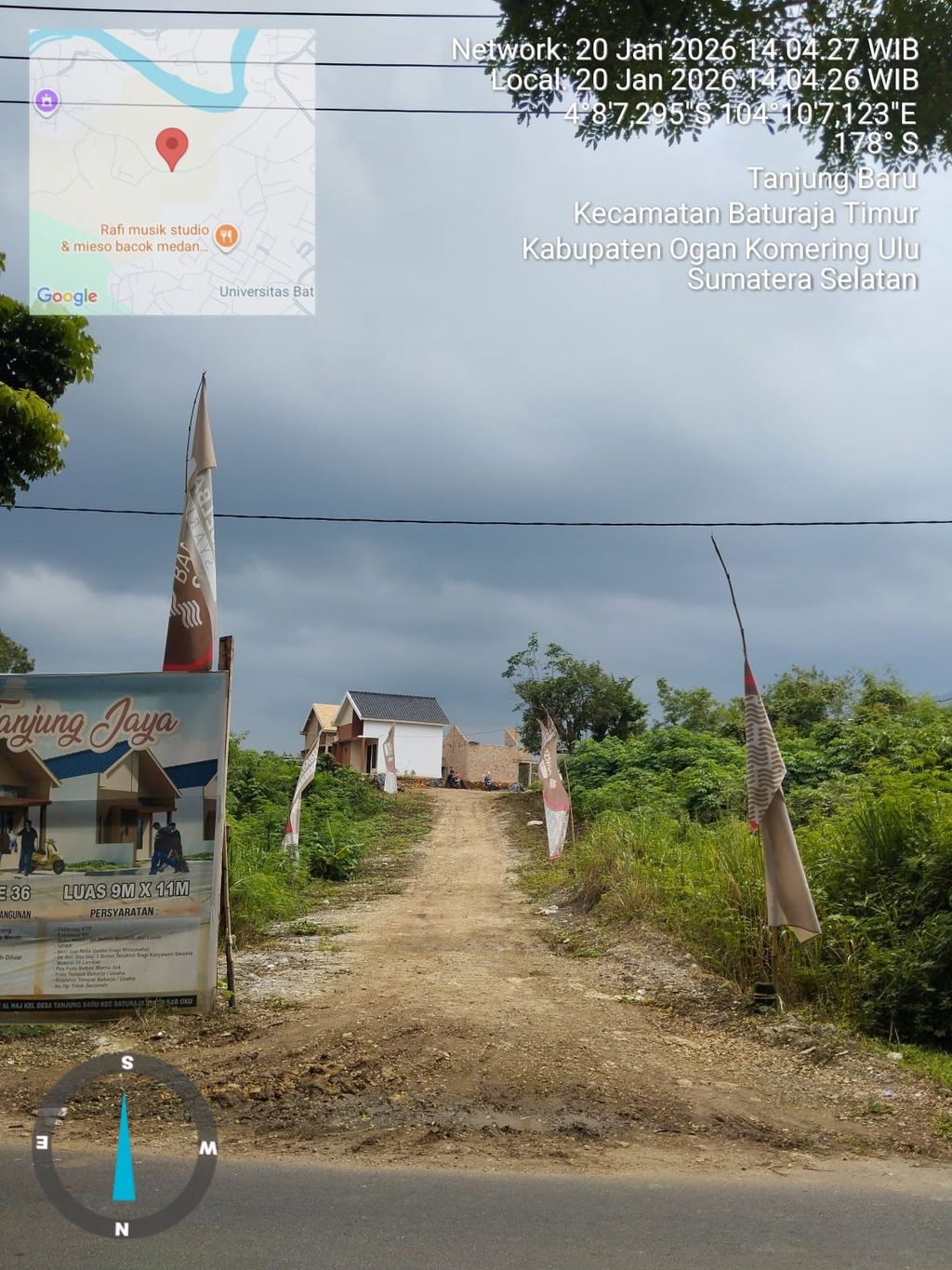 foto gerbang perumahan TANJUNG JAYA
