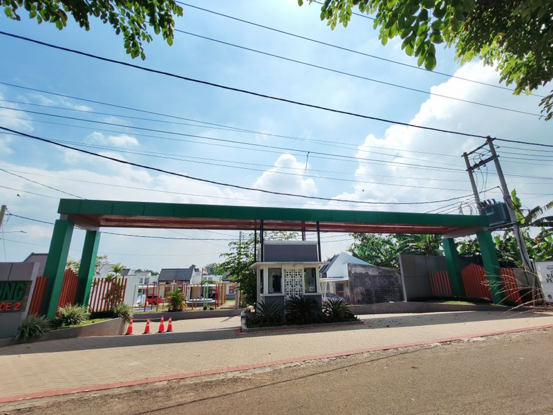 foto gerbang perumahan PALM PARUNG RESIDENCE 2