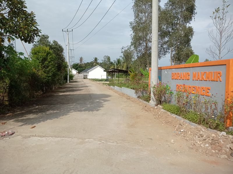 foto gerbang perumahan BORANG MAKMUR RESIDENCE