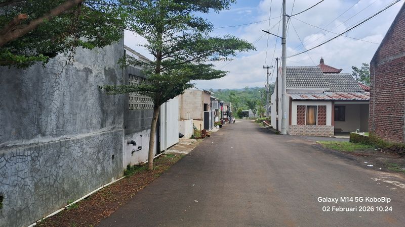 foto posisi tengah perumahan Bumi kencana Asri Kawali