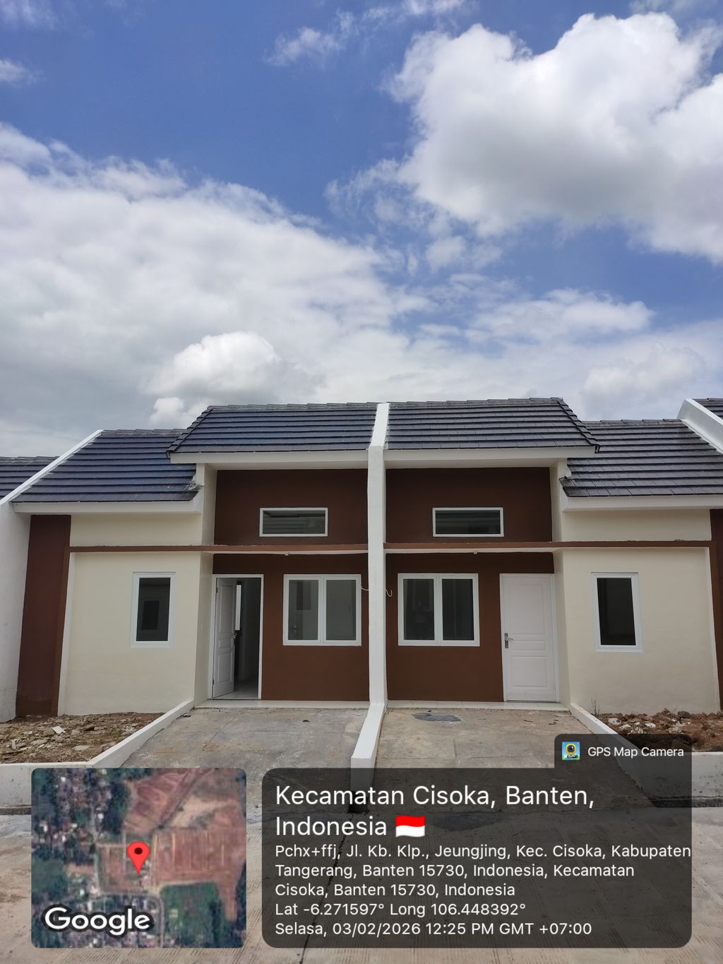 foto contoh rumah perumahan Griya Citra Tigaraksa