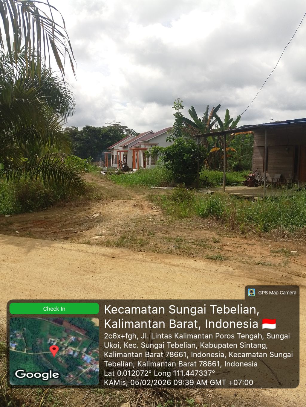 foto gerbang perumahan Balai Agung residence