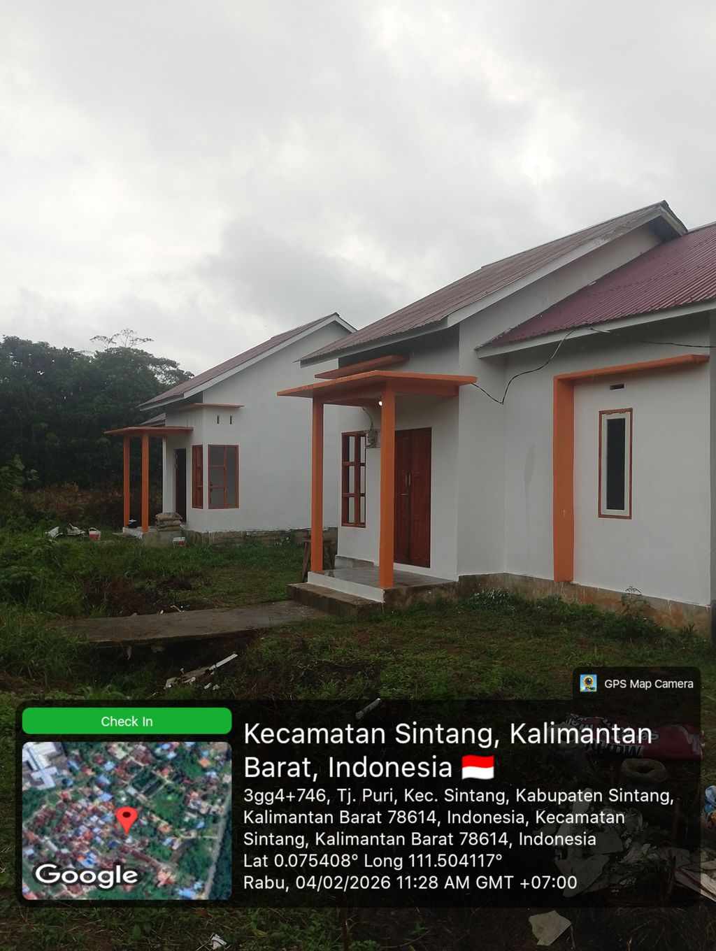 foto contoh rumah perumahan Balai Agung residence