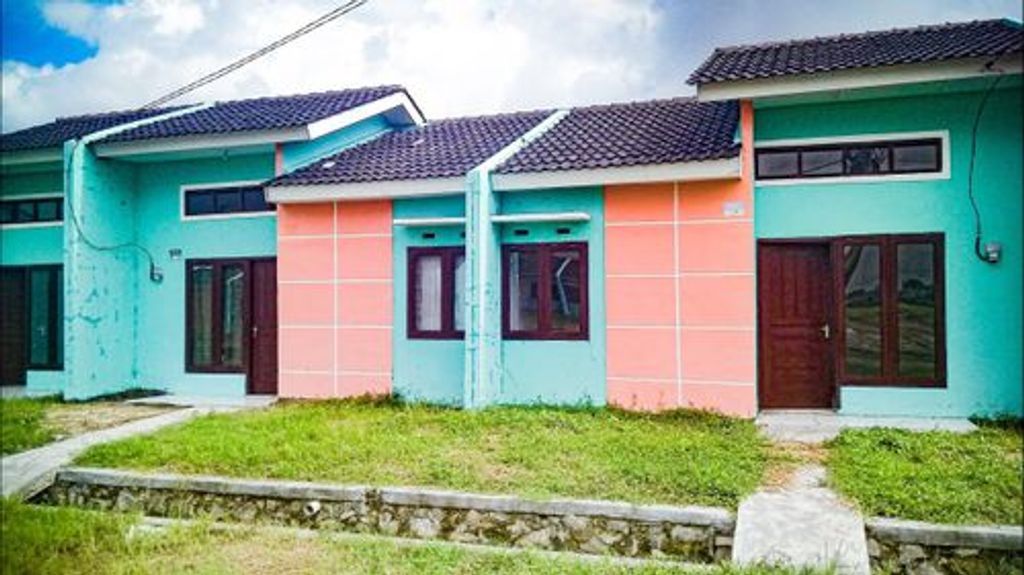 foto tampak rumah tipe 30/60 - 166 perumahan Kolelet Indah (Taman Permata Residence)