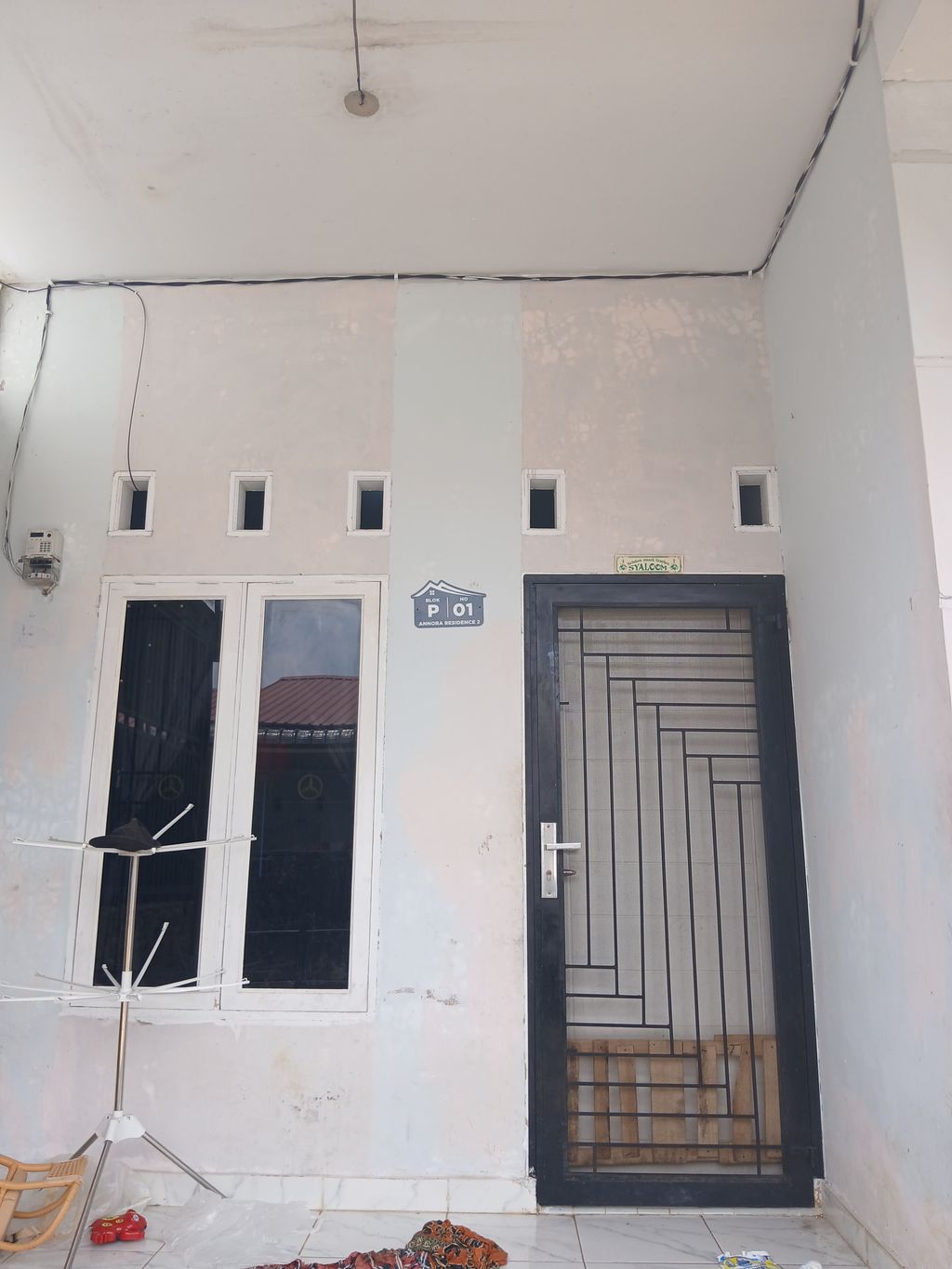 foto tampak rumah tipe P-1/36 perumahan ANNORA RESIDENCE TAHAP-2